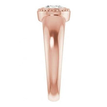 Afbeelding in Gallery-weergave laden, Solitaire Trouwring Ovale Oude Geslepen Echt Diamanten Ring Set 1,50 Karaat