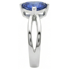 Afbeelding in Gallery-weergave laden, echte diamant 1karaat ring bovenaanzicht