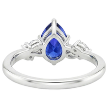 Afbeelding in Gallery-weergave laden, echte round diamant 3.50karaat ring close-up detail