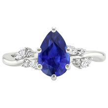 Afbeelding in Gallery-weergave laden, echte round diamant 3.50karaat ring bovenaanzicht