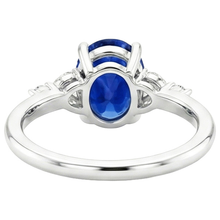 Afbeelding in Gallery-weergave laden, echte round diamant 3.75karaat ring close-up detail