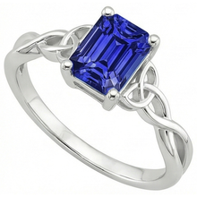 Afbeelding in Gallery-weergave laden, echte diamant 3.50karaat ring bovenaanzicht