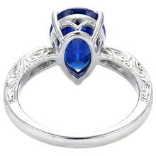 Afbeelding in Gallery-weergave laden, echte round diamant 3.50karaat ring vooraanzicht