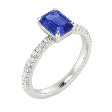 Afbeelding in Gallery-weergave laden, echte round diamant 4karaat ring bovenaanzicht