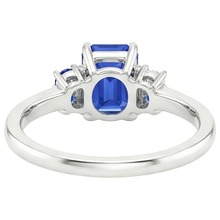 Afbeelding in Gallery-weergave laden, echte round diamant 3karaat ring close-up detail