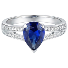 Afbeelding in Gallery-weergave laden, echte round diamant 3.25karaat ring vooraanzicht