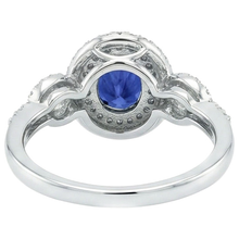 Afbeelding in Gallery-weergave laden, echte round diamant 3.25karaat ring profielweergave