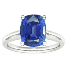 Afbeelding in Gallery-weergave laden, echte oval diamant 2karaat ring close-up detail
