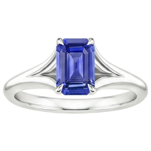 Afbeelding in Gallery-weergave laden, echte diamant 3karaat ring bovenaanzicht