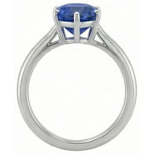 Afbeelding in Gallery-weergave laden, echte pear diamant 2karaat ring zijaanzicht