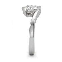 Afbeelding in Gallery-weergave laden, Solitaire ronde 1,25 karaat Natuurlijke echte diamanten ( niet in een laboratorium gekweekt ) trouwring wit goud 14K
