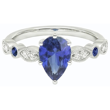 Afbeelding in Gallery-weergave laden, echte round diamant 2.50karaat ring op wit