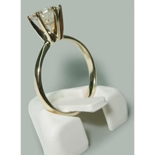 Afbeelding in Gallery-weergave laden, Solitaire 1.50 Karaat Ronde Echt Diamanten Ring Geel Goud 14K