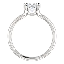 Afbeelding in Gallery-weergave laden, Solitaire Echt Diamanten Ring 3,50 Karaat Witgoud 14K