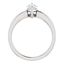Afbeelding in Gallery-weergave laden, Solitaire Echt Diamanten Ring Marquise Geslepen 2,50 Karaat Witgoud