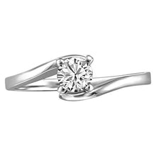 Afbeelding in Gallery-weergave laden, Spanning Als 1.90 Karaat Ronde Echt Diamanten Solitaire Ring Wit Goud 14K