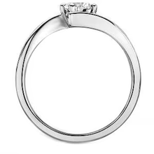 Afbeelding in Gallery-weergave laden, Spanning Als 1.90 Karaat Ronde Echt Diamanten Solitaire Ring Wit Goud 14K