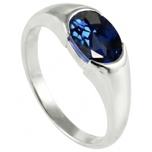 Afbeelding in Gallery-weergave laden, echte oval diamant 2karaat ring bovenaanzicht