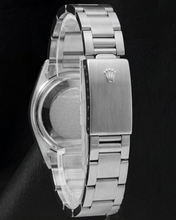 Afbeelding in Gallery-weergave laden, Sprankelende blauwe Natuurlijke echte diamant ( niet in het laboratorium gekweekt )en wijzerplaat rand Datumjust Rolex herenhorloge Roestvrij staal SNELLE INSTELLING