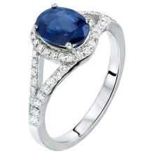 Afbeelding in Gallery-weergave laden, echte round diamant 3.40karaat ring bovenaanzicht