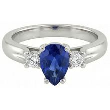 Afbeelding in Gallery-weergave laden, echte round diamant 1.70karaat ring zijaanzicht