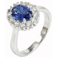 Afbeelding in Gallery-weergave laden, echte round diamant 1.50karaat ring vooraanzicht
