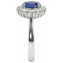 Afbeelding in Gallery-weergave laden, echte round diamant 1.50karaat ring bovenaanzicht