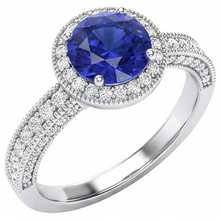 Afbeelding in Gallery-weergave laden, echte round diamant 3.05karaat ring vooraanzicht