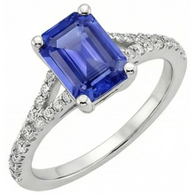 Afbeelding in Gallery-weergave laden, echte round diamant 4karaat ring close-up detail