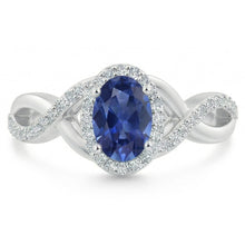Afbeelding in Gallery-weergave laden, echte round diamant 1.85karaat ring close-up detail