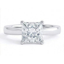 Afbeelding in Gallery-weergave laden, echte diamant 1.10karaat ring close-up detail