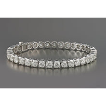 Afbeelding in Gallery-weergave laden, 24 Karaat Natuurlijk uit de a aarde gewonnen Diamanten Tennisarmband