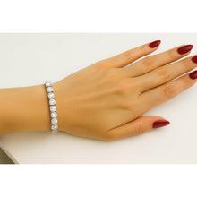 Afbeelding in Gallery-weergave laden, 24 Karaat Natuurlijk uit de a aarde gewonnen Diamanten Tennisarmband