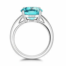 Afbeelding in Gallery-weergave laden, Tijdloze 3ct Paraiba Solitaire Ring