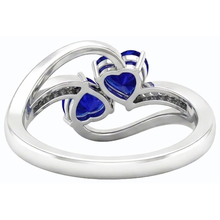 Afbeelding in Gallery-weergave laden, echte round diamant 3.50karaat ring profielweergave