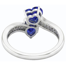 Afbeelding in Gallery-weergave laden, echte round diamant 3.50karaat ring profielweergave