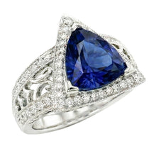 Afbeelding in Gallery-weergave laden, echte diamant 1.50karaat ring zijaanzicht