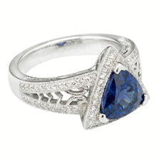 Afbeelding in Gallery-weergave laden, echte diamant 1.50karaat ring bovenaanzicht