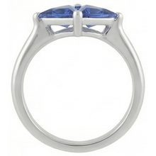 Afbeelding in Gallery-weergave laden, echte diamant 2karaat ring profielweergave