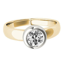 Afbeelding in Gallery-weergave laden, echte round diamant 1.50karaat watch zijaanzicht