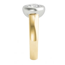Afbeelding in Gallery-weergave laden, echte round diamant 1.50karaat watch bovenaanzicht