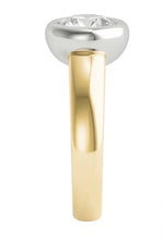 Afbeelding in Gallery-weergave laden, echte round diamant 1.50karaat watch bovenaanzicht