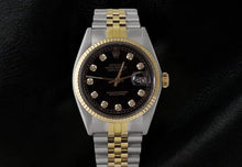 Afbeelding in Gallery-weergave laden, Tweekleurige heren Rolex Datumjust horloge