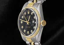 Afbeelding in Gallery-weergave laden, diamanten wijzerplaat Rolex