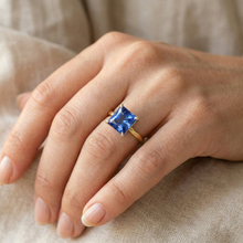 Afbeelding in Gallery-weergave laden, echte diamant 1.50karaat ring op wit