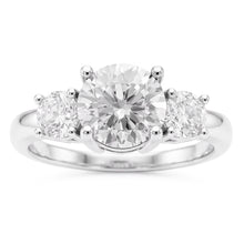 Afbeelding in Gallery-weergave laden, Verblindend 3-Steens Ring – Diamant 2,50 karaat door HarryChadEnt