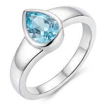 Afbeelding in Gallery-weergave laden, Verblindend Edelsteen Ring – Neon Paraiba 1 karaat – HarryChadEnt