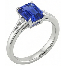 Afbeelding in Gallery-weergave laden, echte round diamant 3.25karaat ring close-up detail