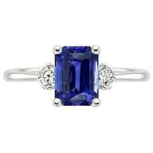 Afbeelding in Gallery-weergave laden, echte round diamant 3.50karaat ring profielweergave
