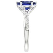Afbeelding in Gallery-weergave laden, echte round diamant 3.25karaat ring op wit